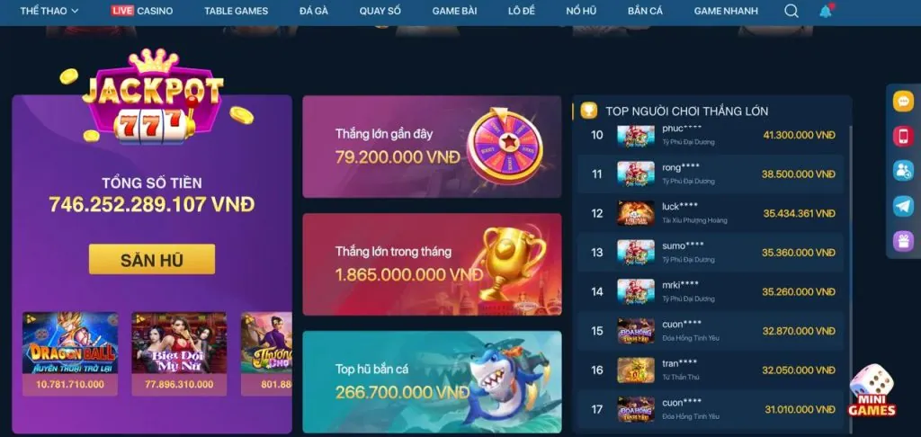 Hình ảnh thể loại 3D slot